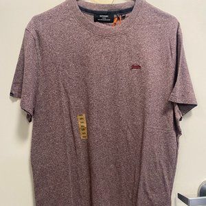 Burgundy Superdry T-Shirt